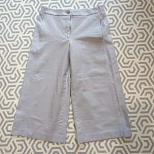 NWOT Ann Taylor wide legged crop pants
